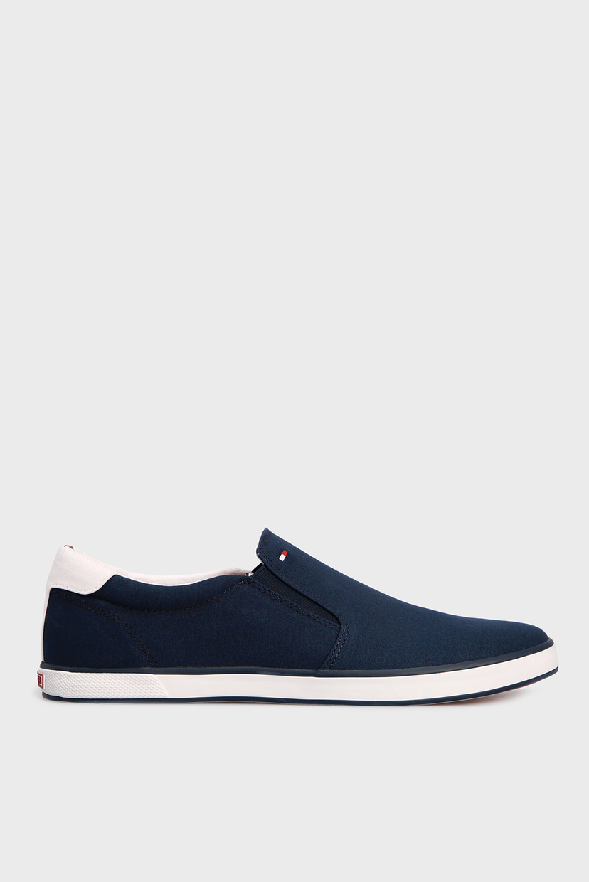

Мужские темно-синие слипоны Tommy Hilfiger 44 FM0FM00597