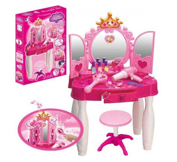 

Игровой набор Limo Toy "Трюмо" со стульчиком со звуковыми эффектами (RT-661-20)
