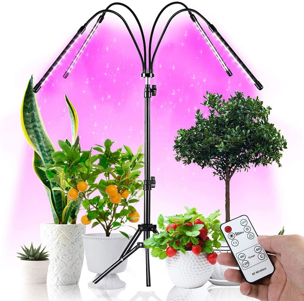 

Светодиодная Фитолампа GrowLight cо Штативом для Выращивания Комнатных Растений Full Spectrum (20201202)