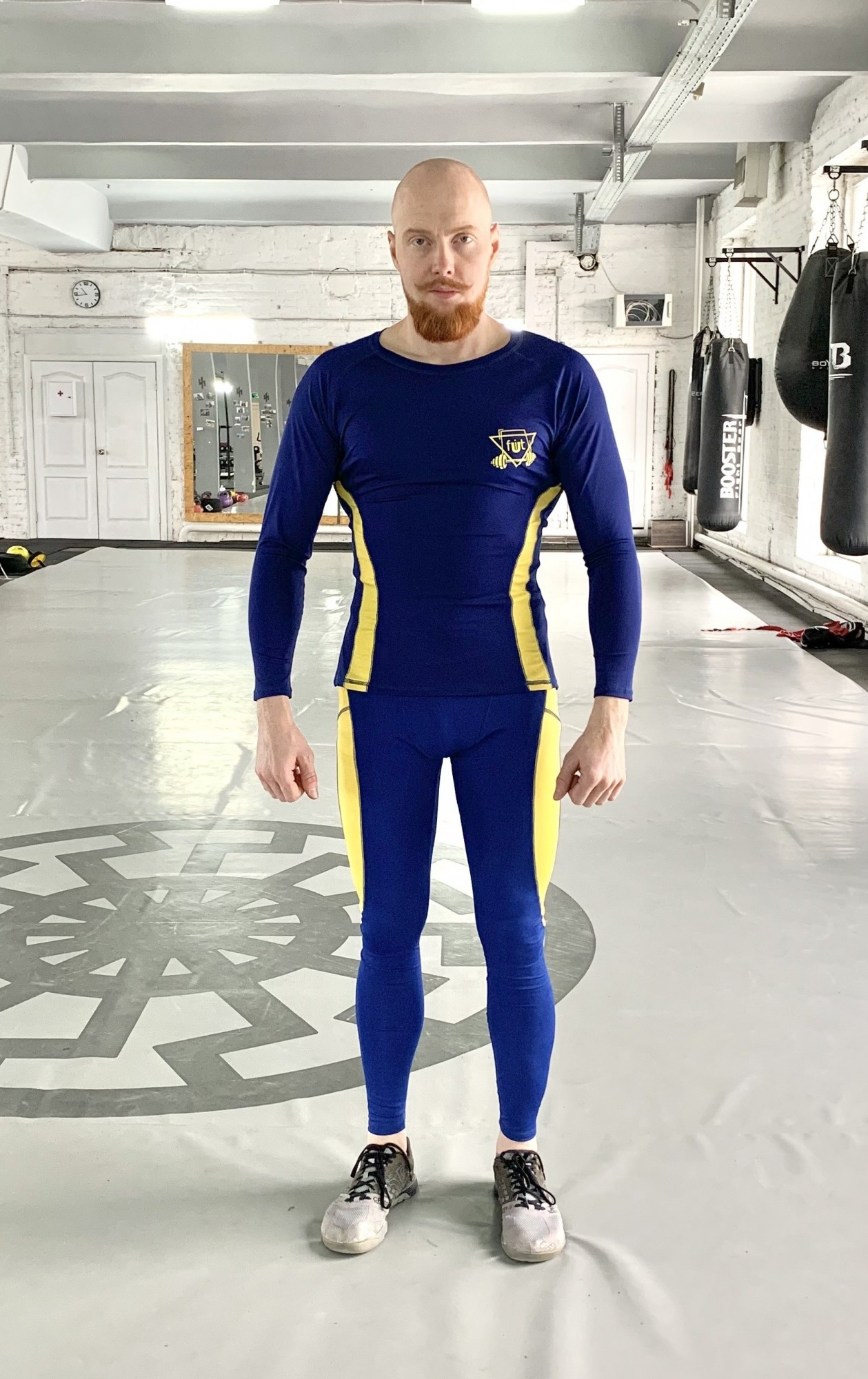 

Тайтсы компрессионные мужские Wave UA FitU XL Синий