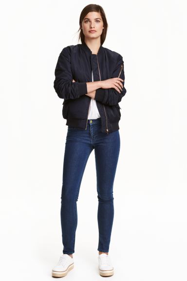 

Брюки суперстретч H&M  Синий деним, Брюки суперстретч H&M 32 Синий деним