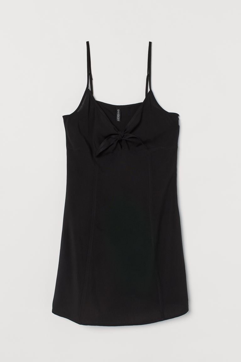 

Платье с узлом H&M  Черный, Платье с узлом H&M 36 Черный