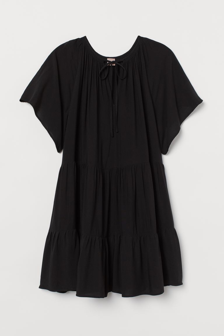 

H&M+ Платье-трапеция H&M+ XXXXL Черный