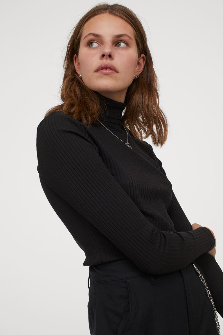 

Водолазка H&M S Черный