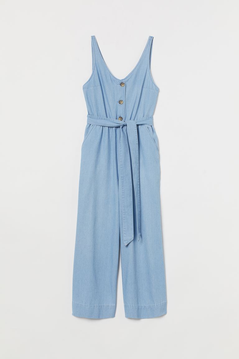 

Укороченный комбинезон H&M XS Голубой