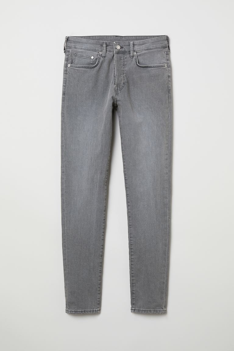 

Джинсы Skinny H&M  Серый деним, Джинсы Skinny H&M 36 Серый деним