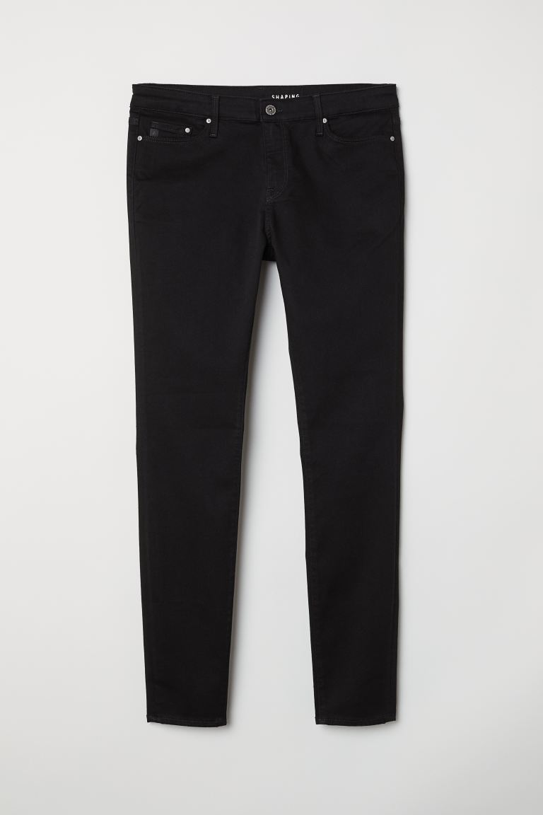 

Джинсы Shaping Skinny H&M  Черный, Джинсы Shaping Skinny H&M 46 Черный