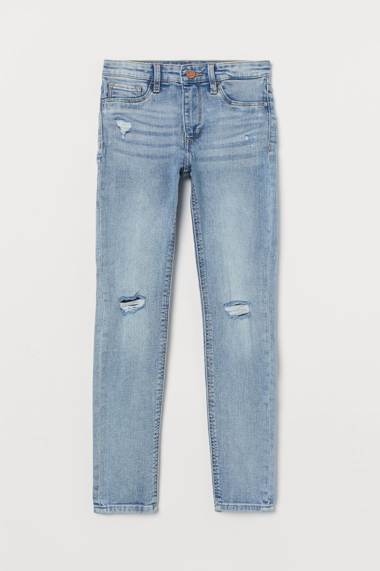 

Джинсы Superstretch Skinny Fit H&M 158/164 Голубой деним/Trashed (0731525009)