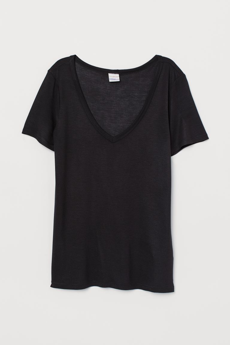 

Легкая футболка H&M S Черный