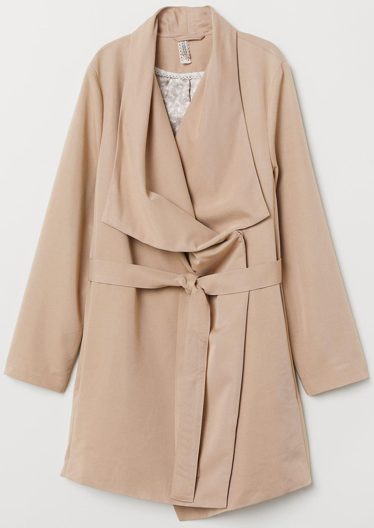 

Плащ H&M 5803019-ACTQ 38 Бежевый