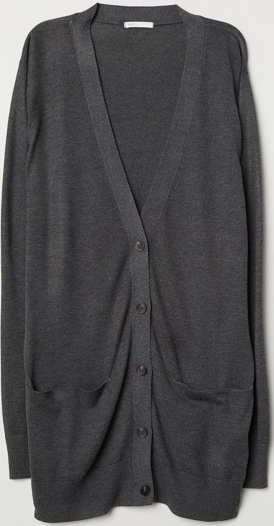 

Кардиган H&M 5494776-ABKU M Серый