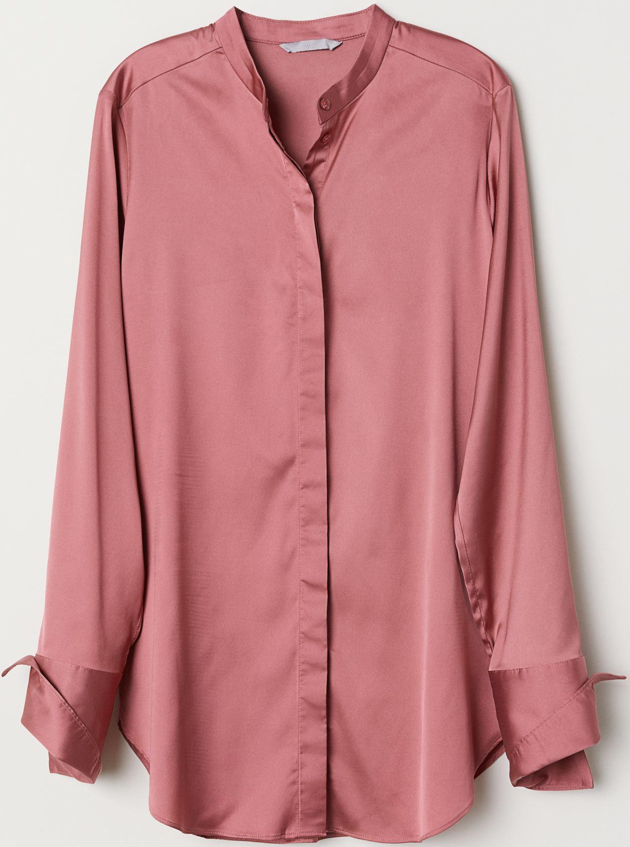 

Рубашка H&M 6623448-ACUH 50 Бледно-розовая