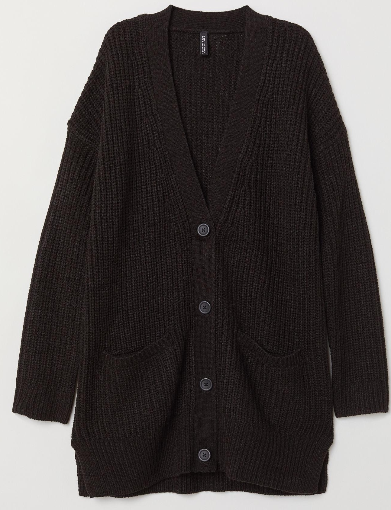 

Кардиган H&M 5332308-AAAD M Черный