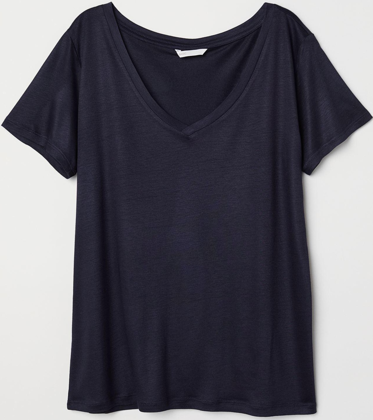 

Футболка H&M 5681377-AAQJ M Темно-синяя