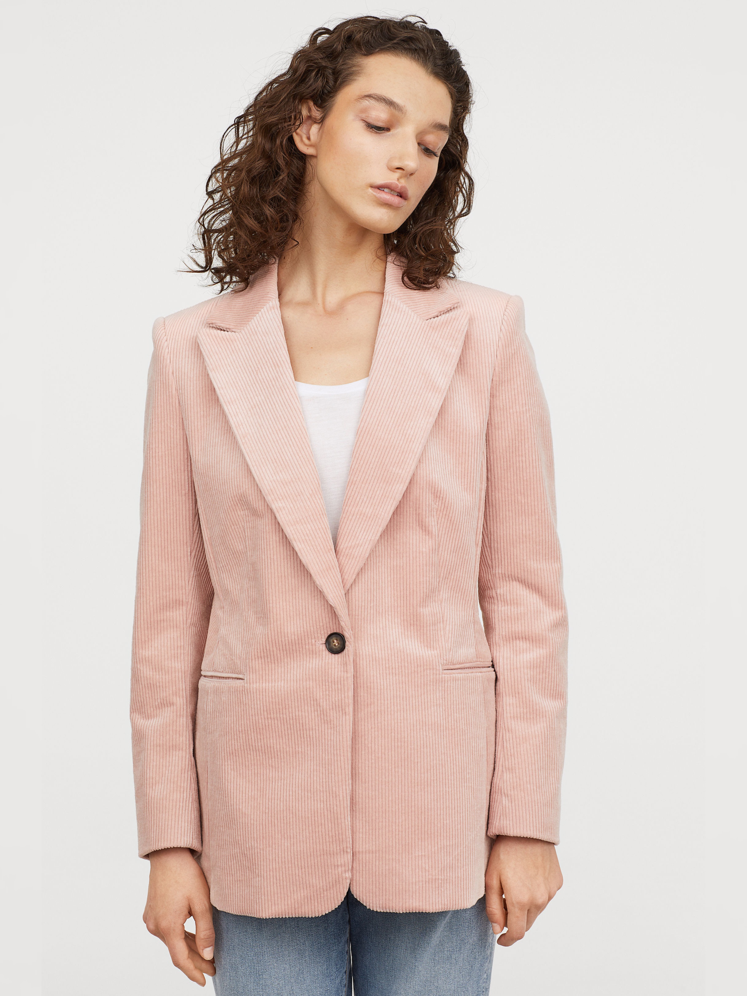

Пиджак H&M 6417088-ACWV 48 Светло-розовый