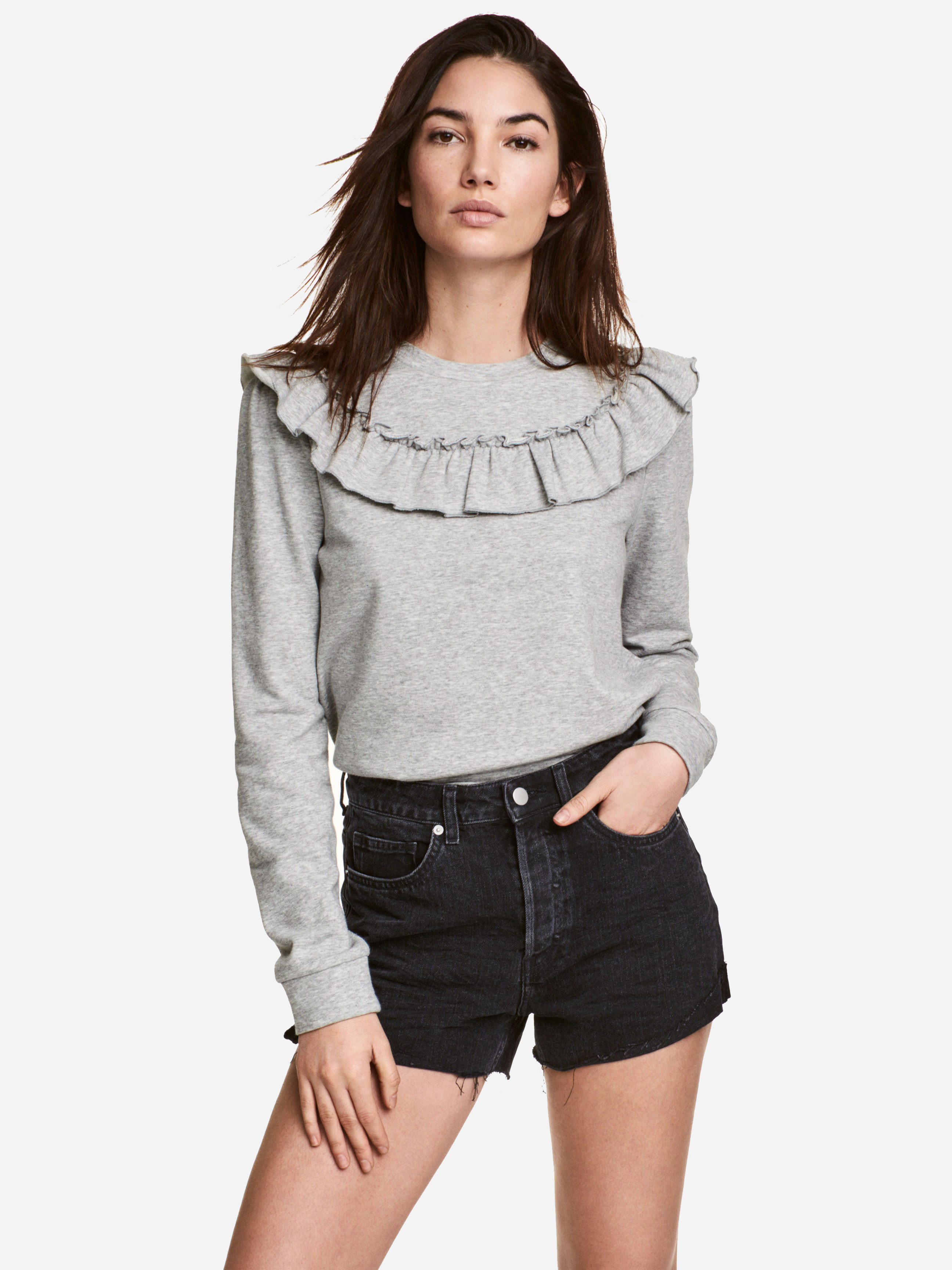 

Свитшот H&M 4770525-ABKU M Серый