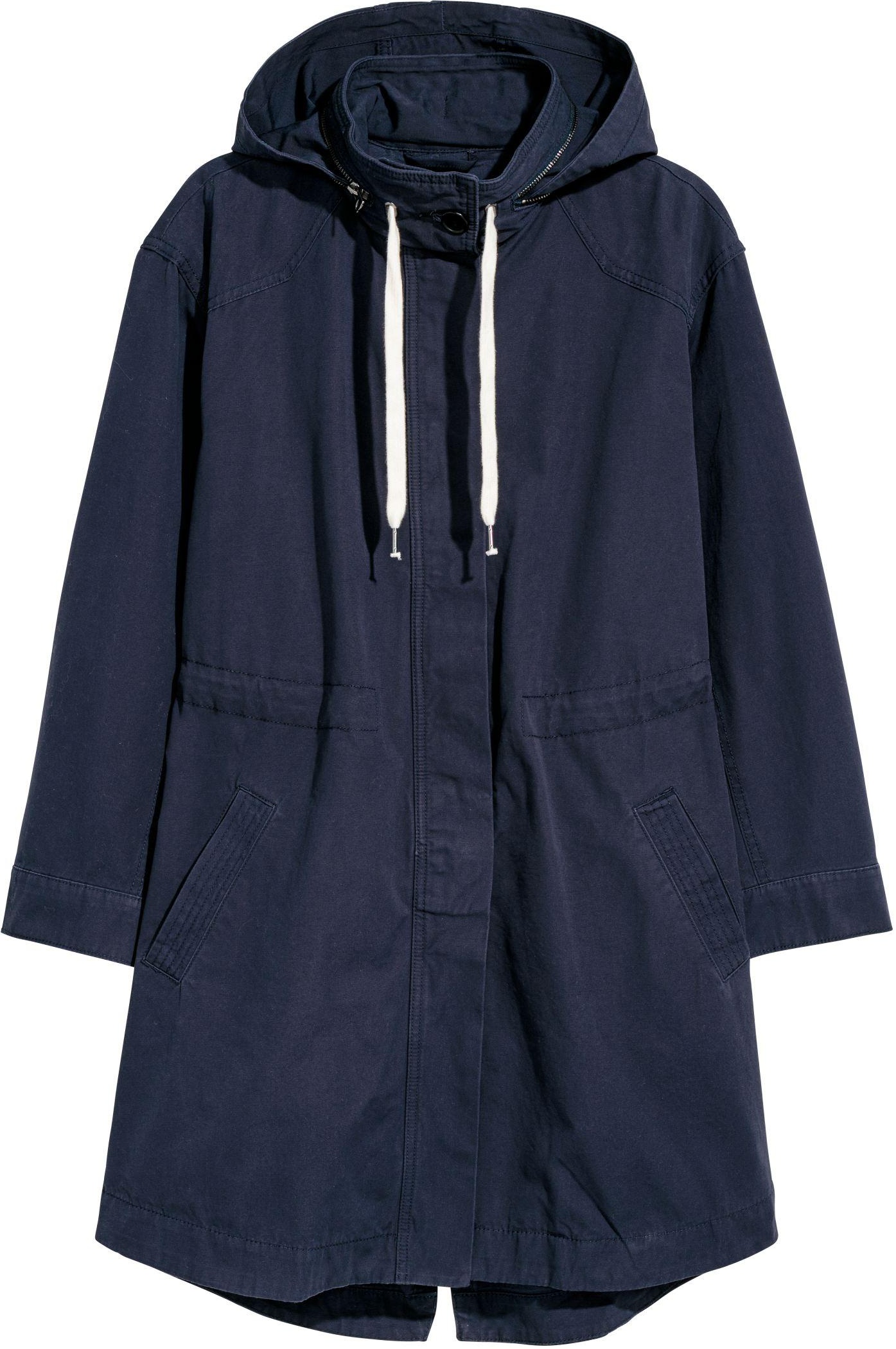 

Парка H&M 5493307-AAQJ 44 Темно-синяя