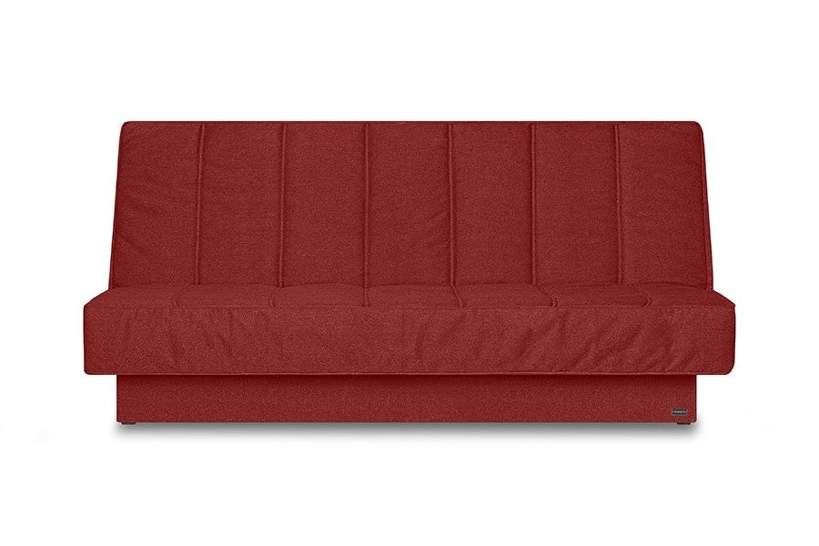 

Ортопедический прямой диван Венето «Самба NEW» (Magelan Red) Красный