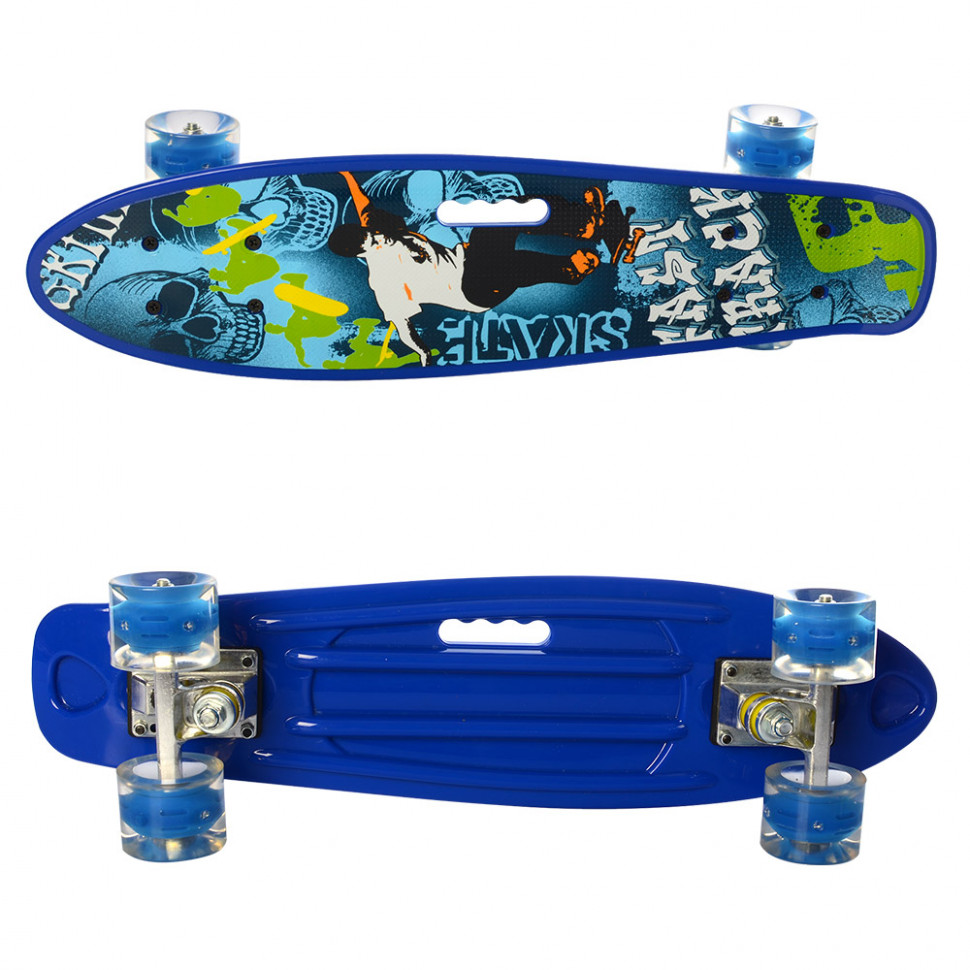 

Скейт Penny board Синий (MS 0749-6)