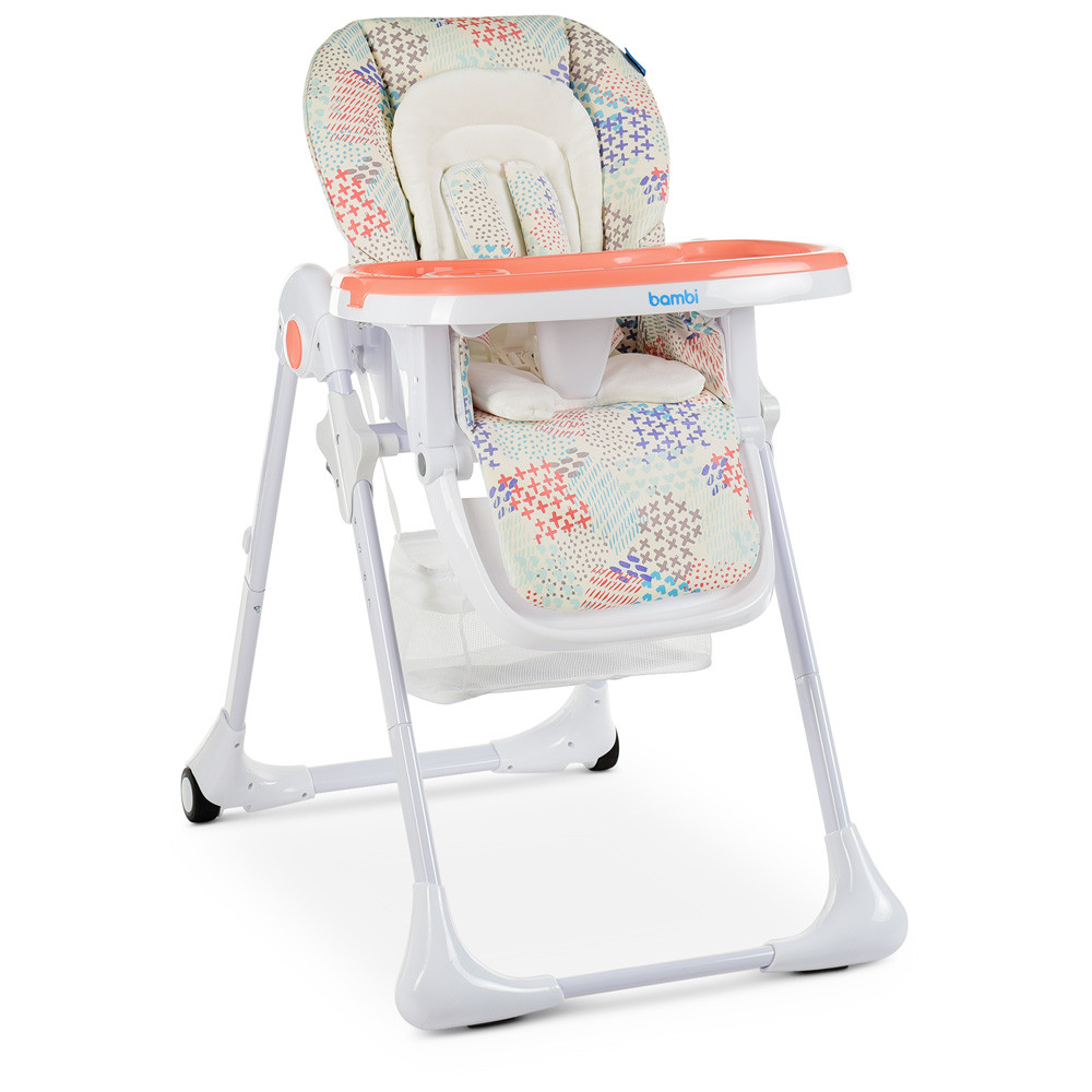 

Стульчик для кормления Bambi Fusion Coral арт. 3890