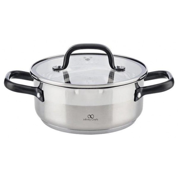 

Кастрюля Bergner Infinity Chefs Vita 4л из нержавеющей стали, индукционная