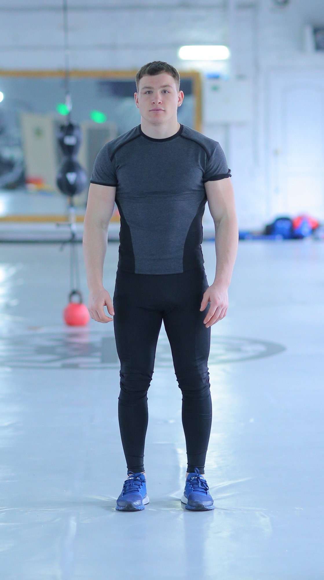 

Спортивный мужской набор Mist gray 2 0 FitU S Серый