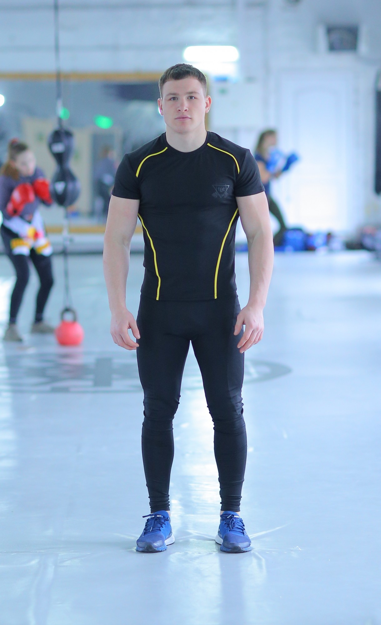 

Спортивный мужской набор Glory black 2 0 FitU L Черный