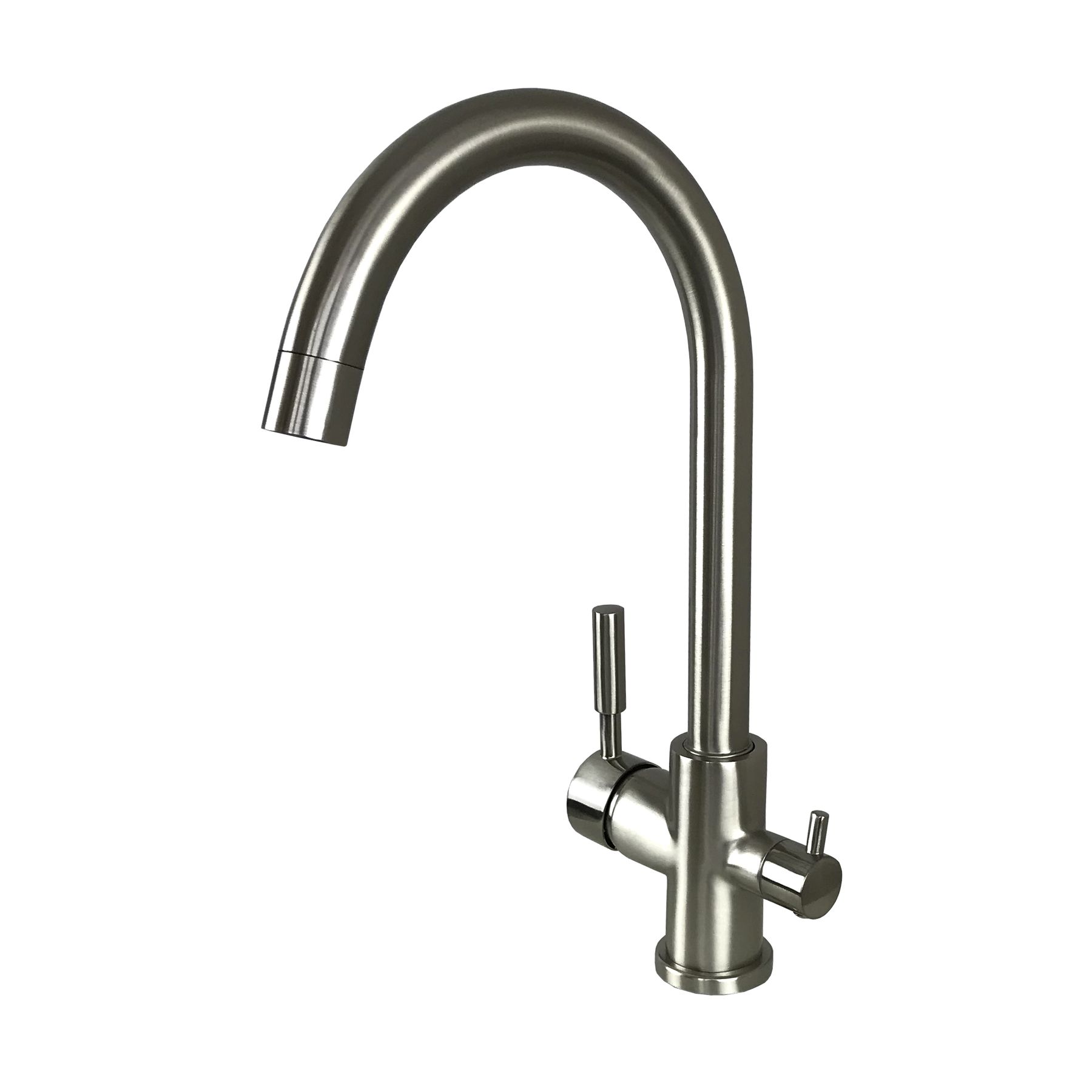 

Смеситель для кухни с подключением к фильтру Globus Lux GLLR-0333-8-StSTEEL