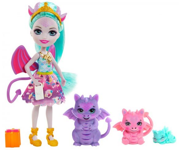 

Игровой набор Enchantimals Семья Драконицы Дианы (GYJ09)