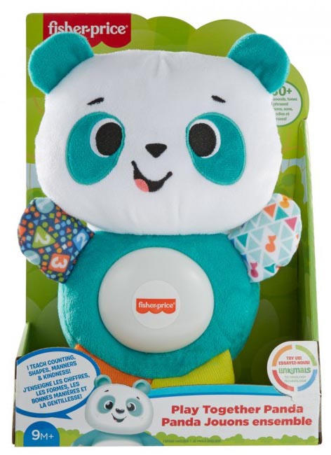 

Мягкая интерактивная игрушка Fisher-Price Linkimals Веселая панда (GRG71)