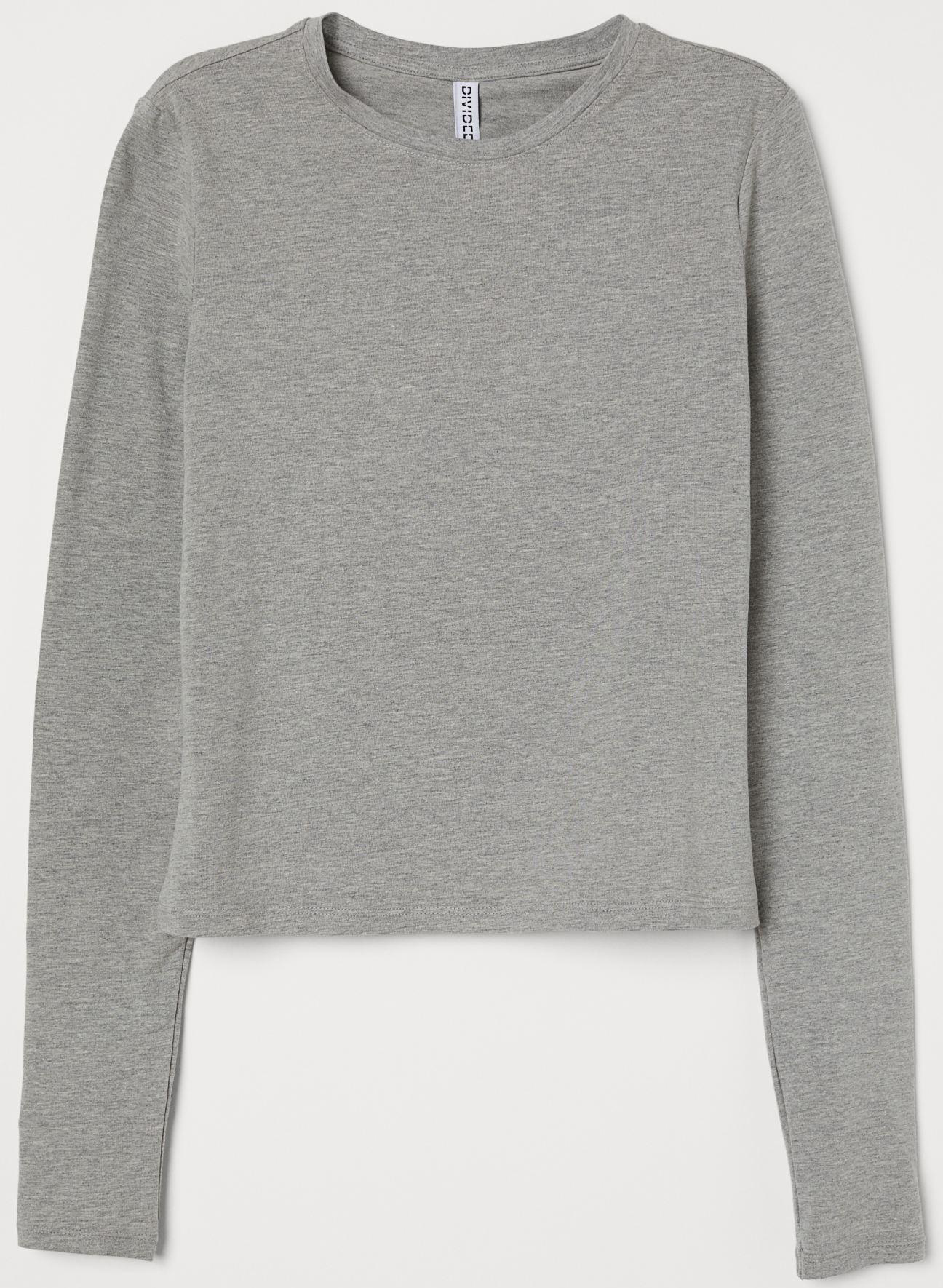 

Лонгслив H&M 7621431-ABKU M Серый