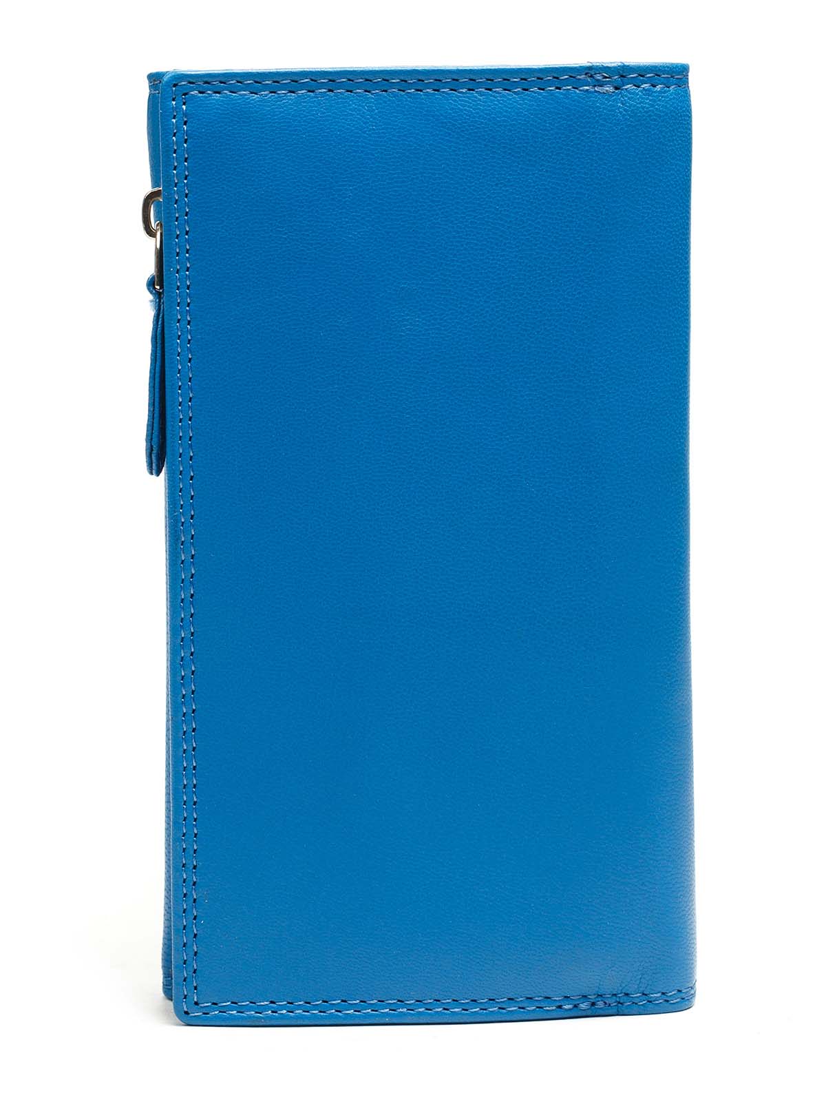 

Кошелек Italian Bags w_GO563_blue Кожаный Синий