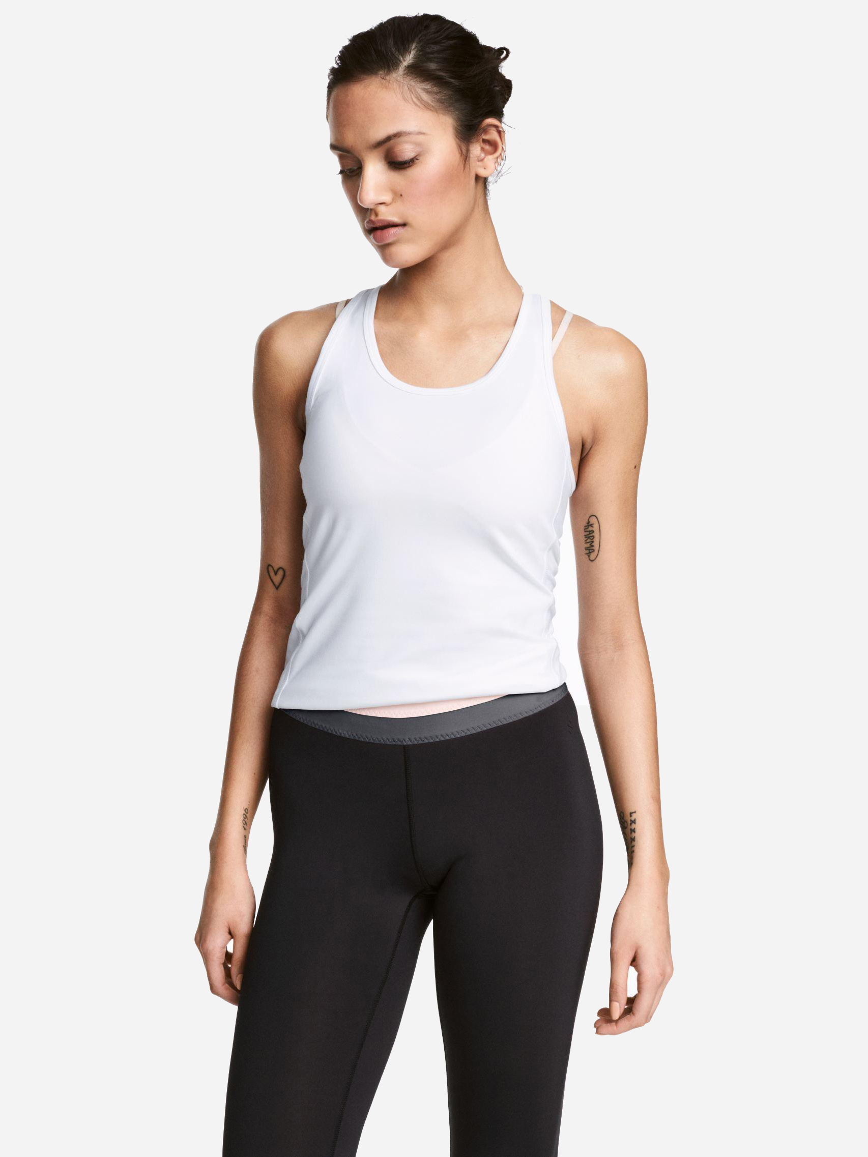 

Спортивная майка H&M 4539885-ACTS M Белая