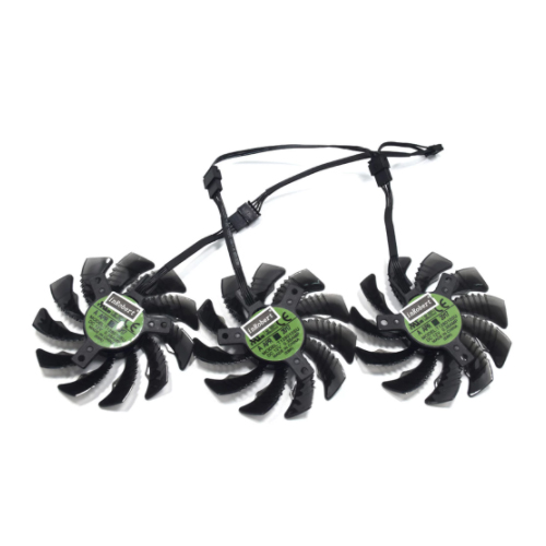 

Вентиляторы inRobert 3 шт 75 мм 12 В 4 пин T128010SU GTX 980 1060 1070 1080 оригинал