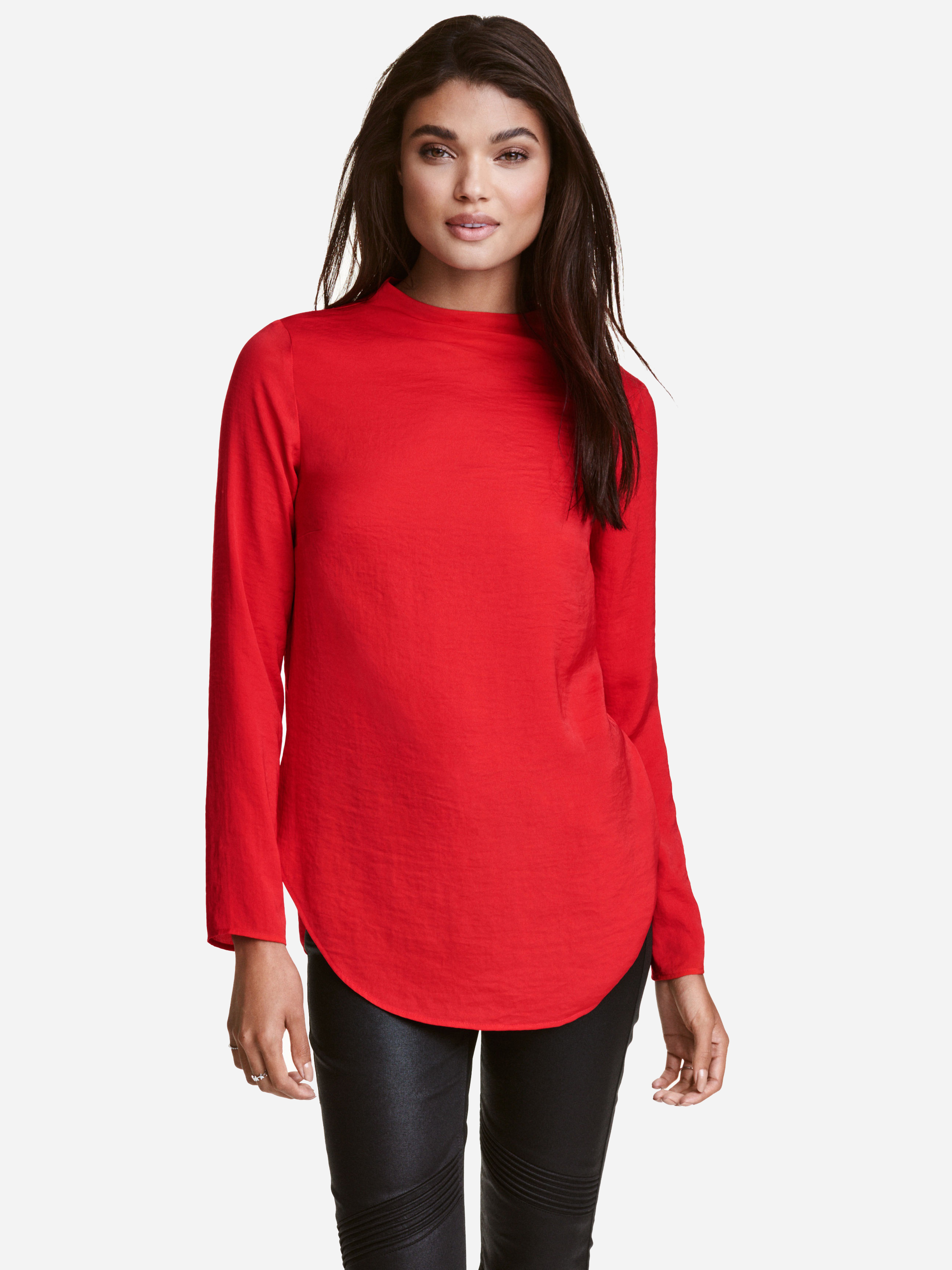 

Блузка H&M 4200754-ACVF 32 Красная