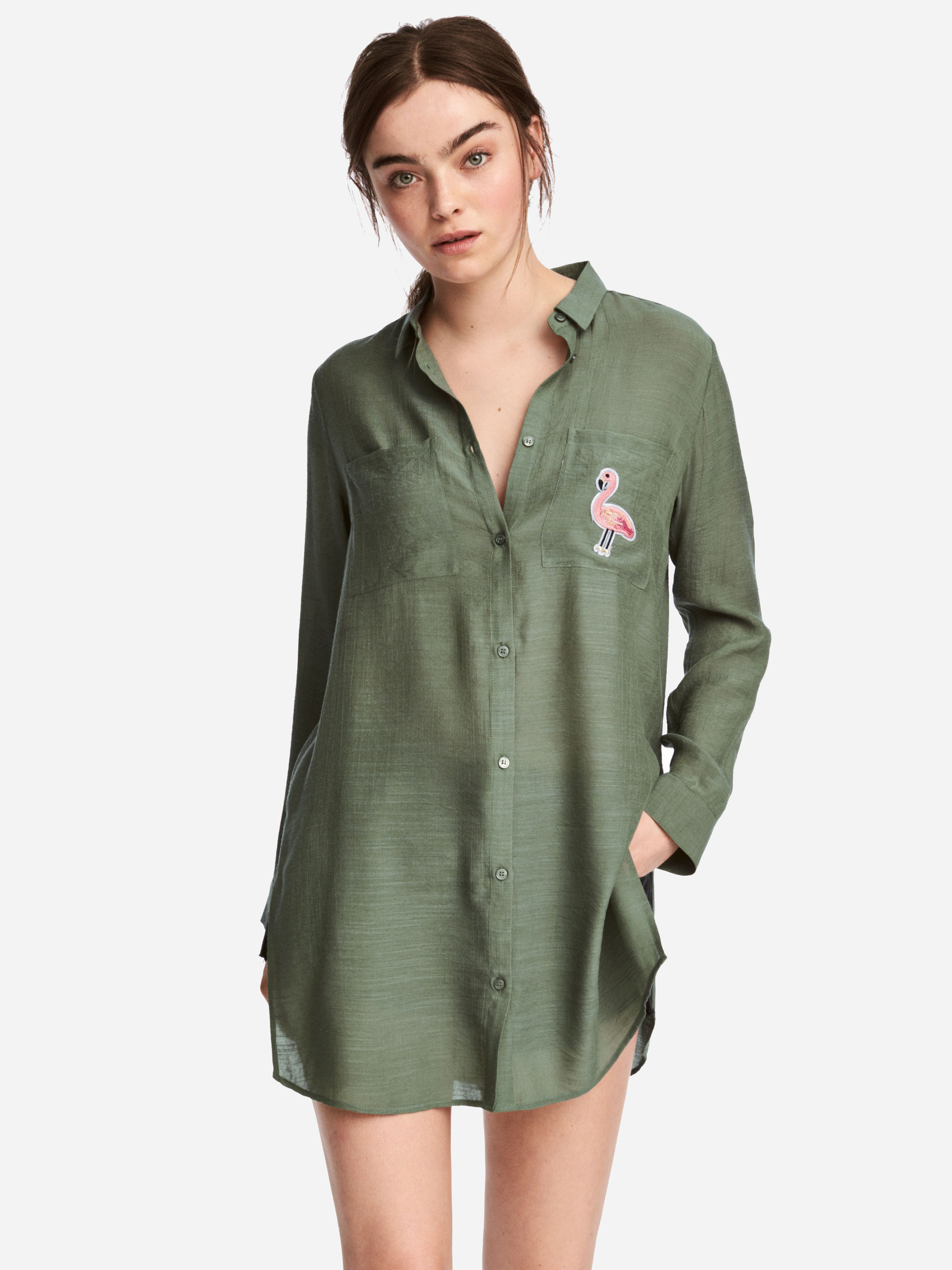 

Платье H&M 5241755-AARX 42 Зеленое