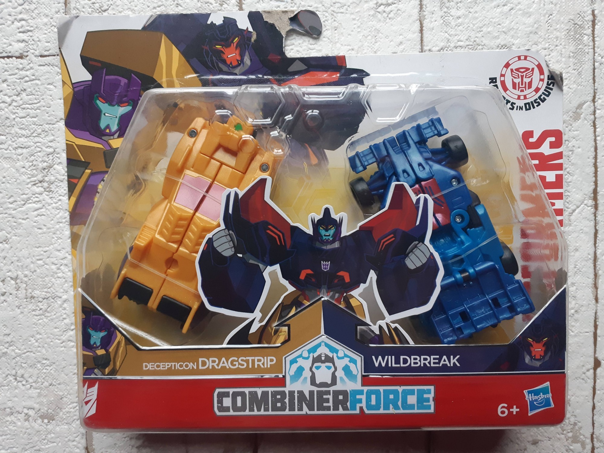 

Робот трансформер Hasbro Драгстри и Вайлдбрейк (C0628/C2342)