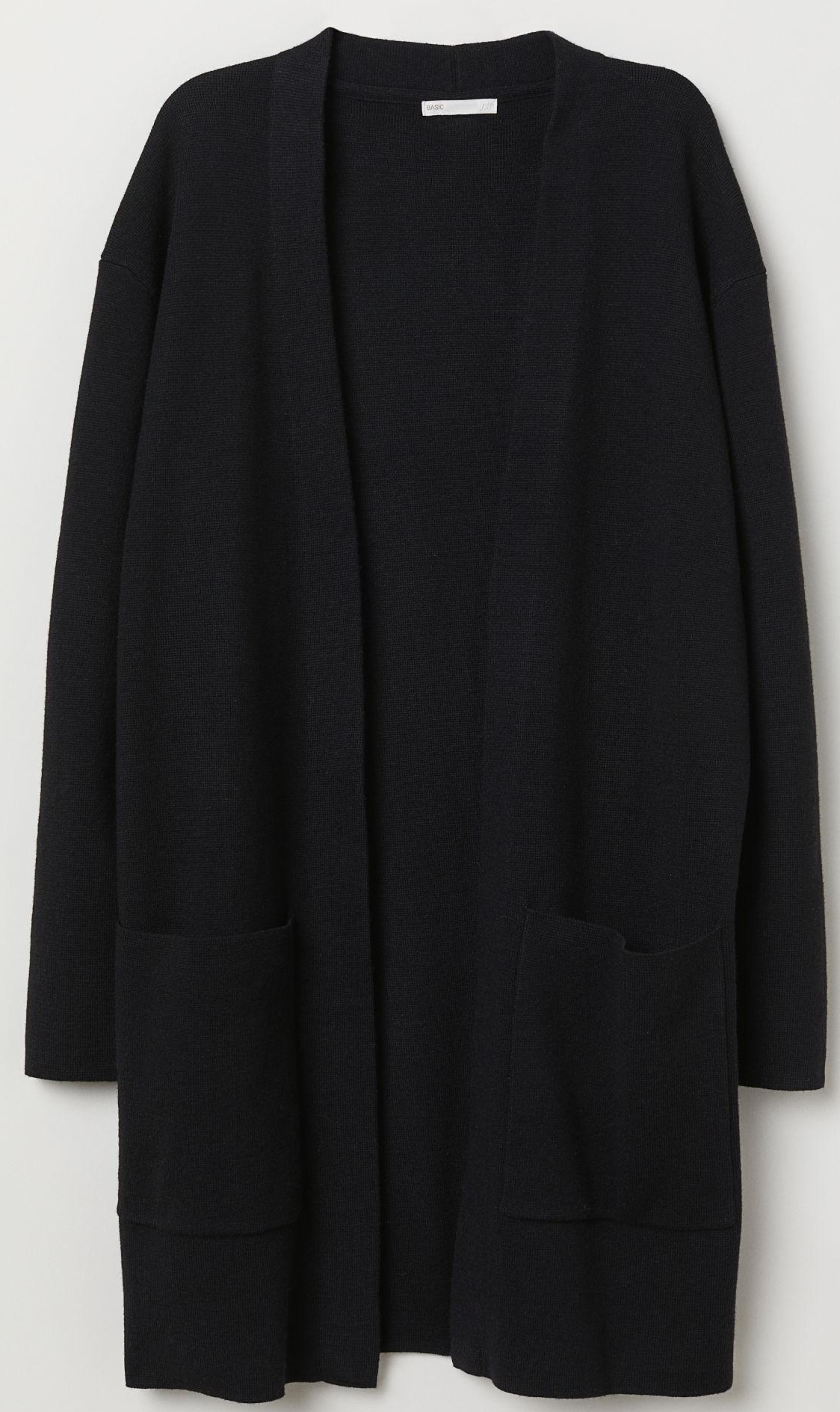 

Кардиган H&M 7089108-AAAD L Черный