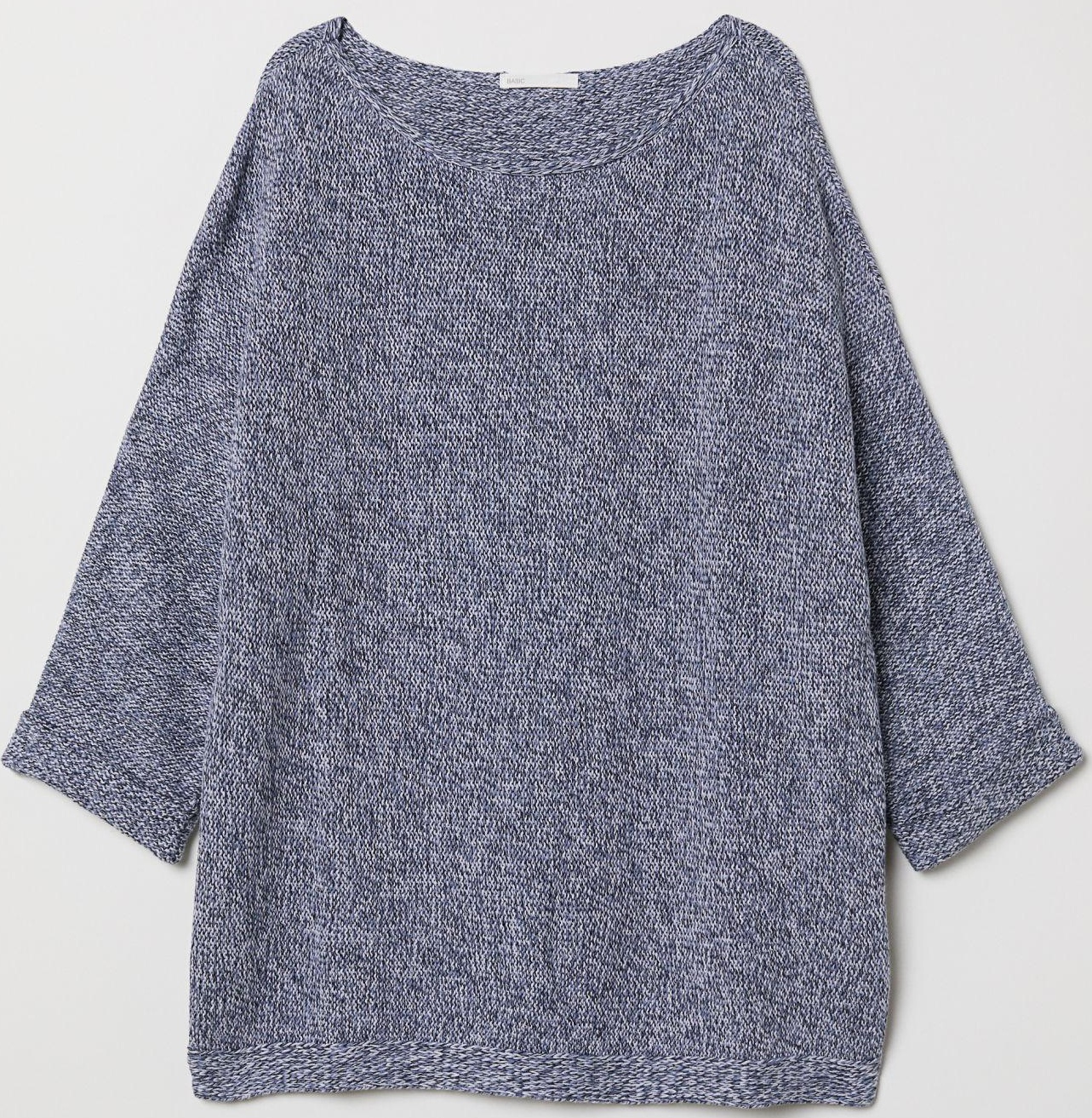 

Джемпер H&M 2442677-AAQJ L Темно-синий