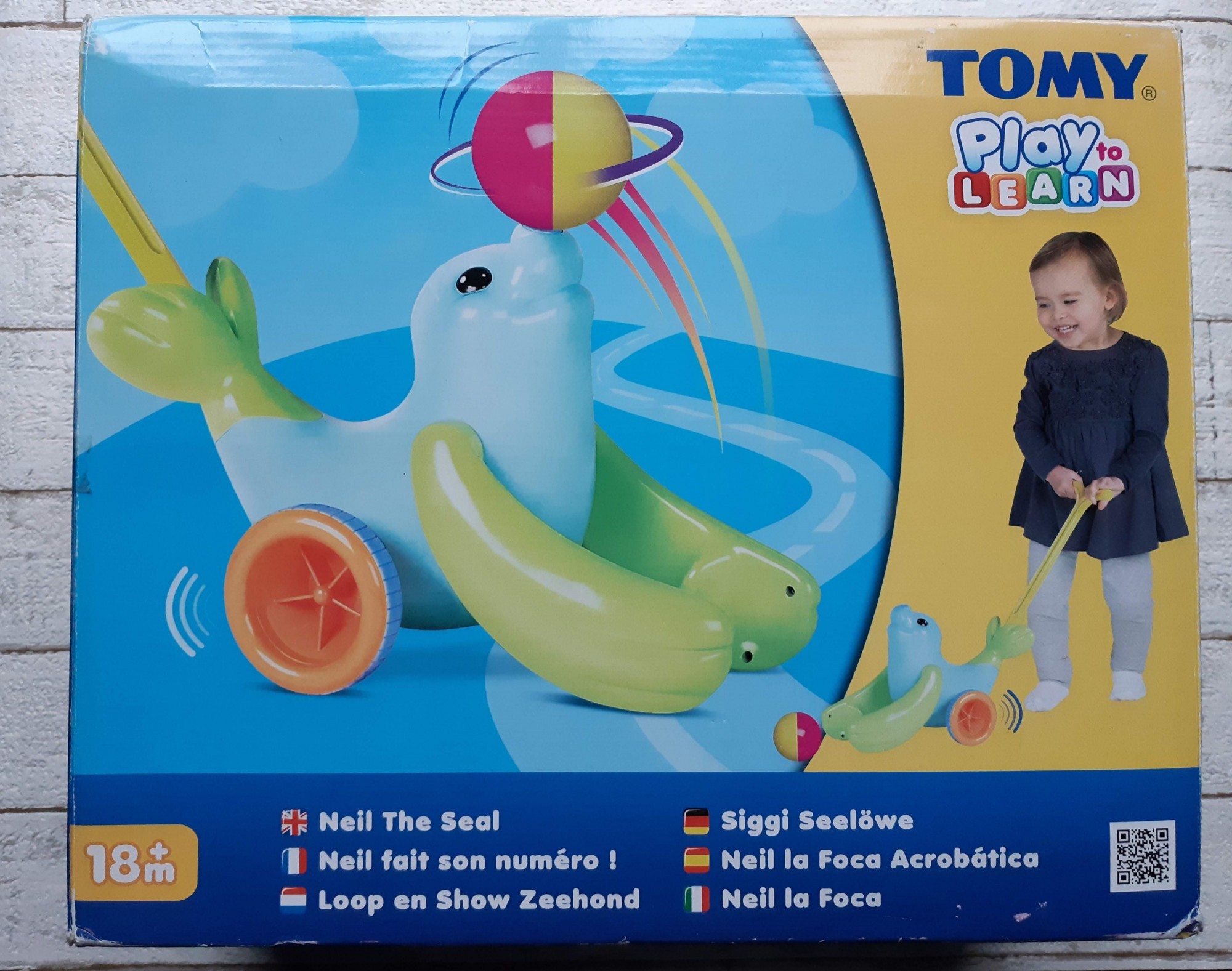 

Каталка Тюлень с мячем Tomy T72101