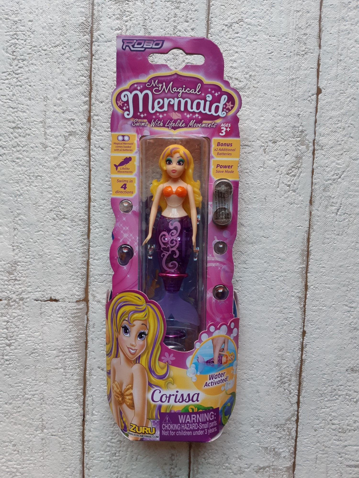 

Интерактивная игрушка Zuru Robo My Magical Mermaid Corissa Сиреневая 2590Q-2