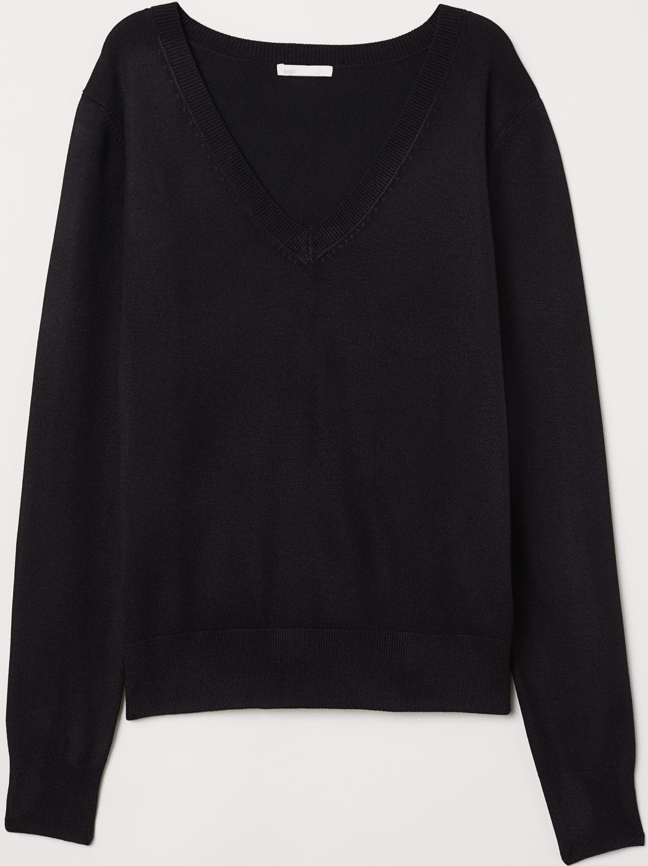 

Пуловер H&M 6736380-AAAD XS Черный