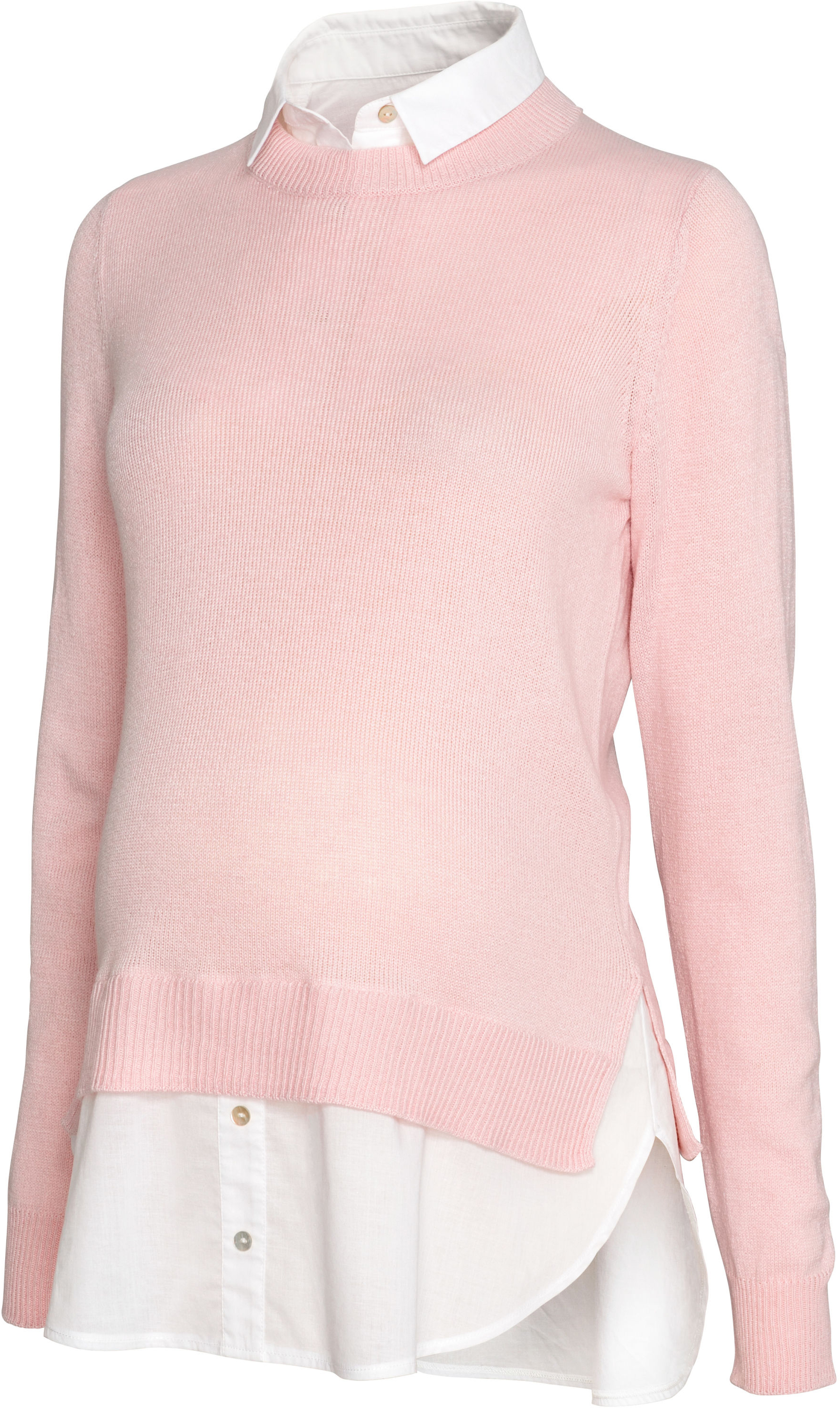 

Джемпер H&M 5502856-ABAX XS Белый с розовым
