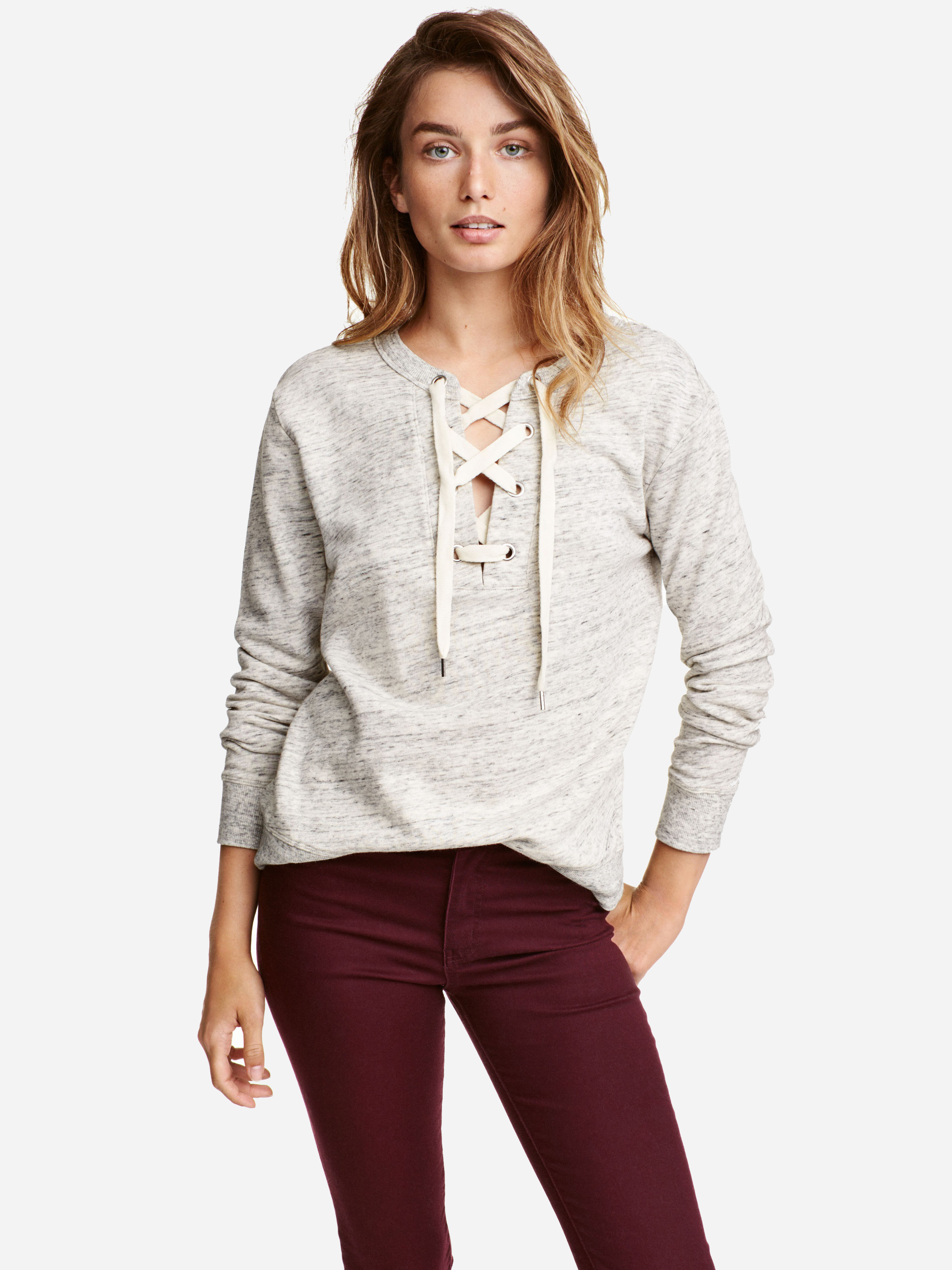 

Свитшот H&M 4318784-ABKU L Серый