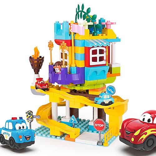 

Конструктор "Гараж" транспорт, фигурка, 139 деталей XIN YU TOYS (6628A)