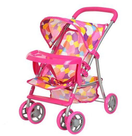 

Коляска для кукол Melogo 9304 BWT/025 (54 x 34 x 55 см) Розовая