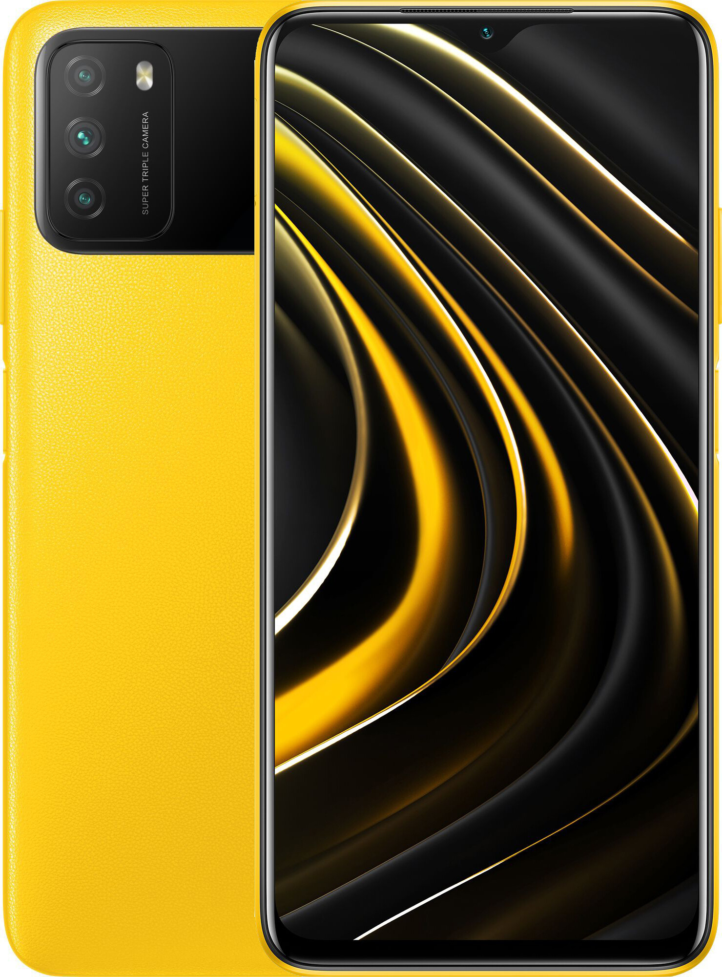 

Мобильный телефон Poco M3 4/64GB Yellow