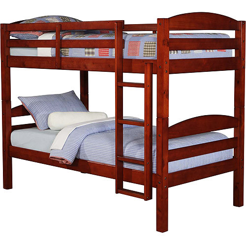 

Двухярусная кровать Dreamwood Твайс, цвет вишня, массив Ольха