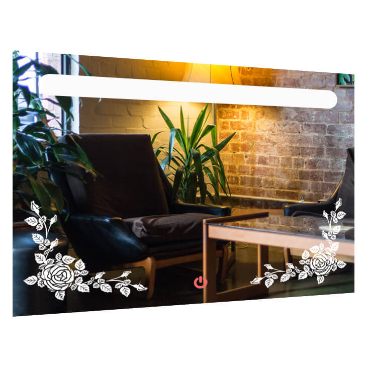 

Зеркало SmartWorld Ofeliya серия Smart с подсветкой LED прямоугольное 53x68x3 см (Smart-Ofeliya-53х68х3)