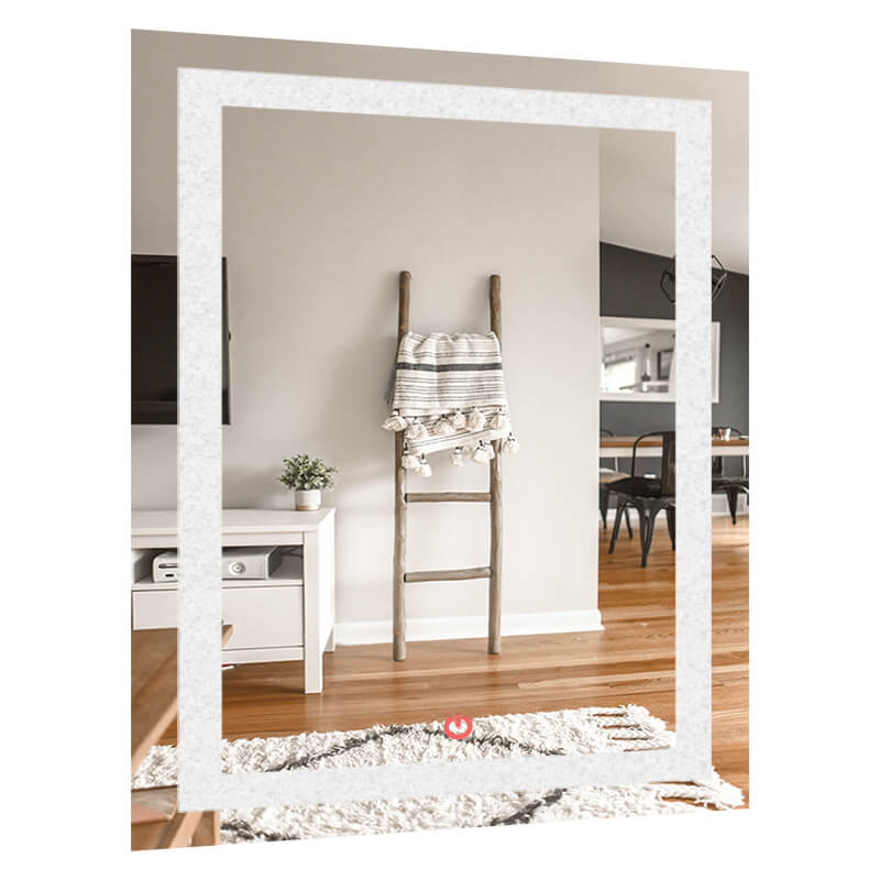 

Зеркало SmartWorld Lantana серия Smart с подсветкой LED во весь рост 80x80x3 см (Smart-Lantana-80х80х3)